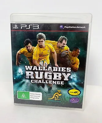 Sony Playstation 3 Wallabies Rugby Challenge Game R4 PAL AU/NZ • $7.95
