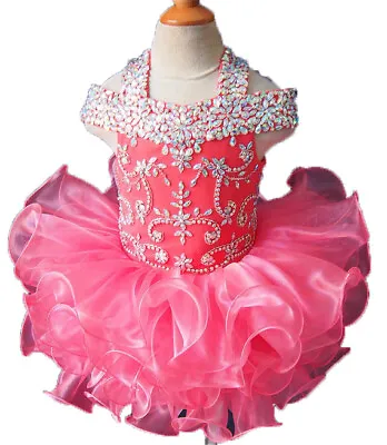 Jenniferwu Pageant Party Princess Birthday Dresses Tulle Tutu Dress For Girls • $80.75