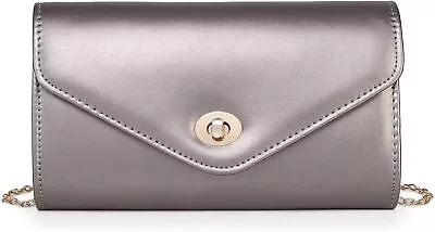 Women's Evening Handbag Vegan Leather Clutch Envelope Clutch Bag Classic Dressy  • $21.79