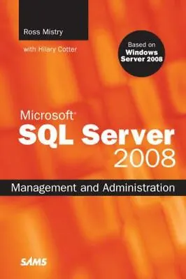 Microsoft SQL Server 2008 Management And Administration • $7.42