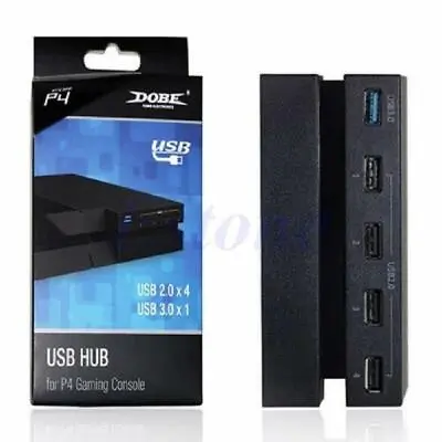 $11.70 • Buy 5 Ports USB 3.0 2.0 Hub Extension High Speed Adapter For Sony Playstation 4 PS4