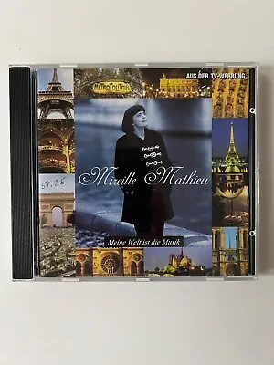 Mireille Mathieu Meine Welt Ist Die Musik CD 1998 BMI Ariola Import • $8.99