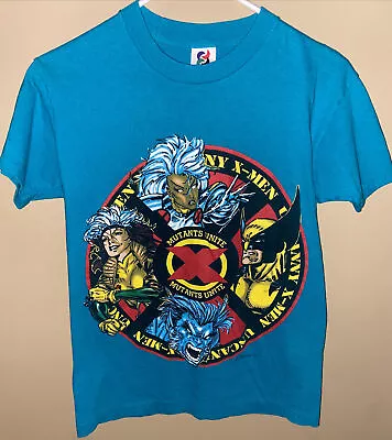 Vintage Marvel Comics Xmen Single Stitch T Shirt Youth XL 1993 (Big) XS Adult? • $50