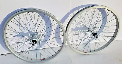 NOS Mongoose 20  BMX Freestyle Bicycle Wheels Wheelset Alex 3/8  36H GT CW Haro • $245