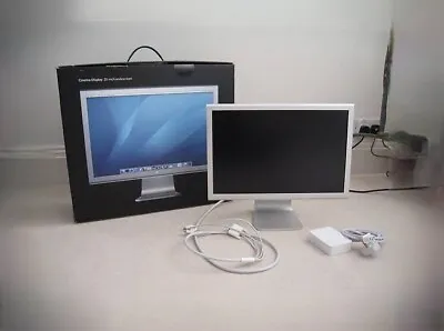 Apple Mac Cinema Display Monitor A1082 23   Widescreen • £179.99