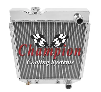 SR Champion 2 Row All Aluminum Radiator For 1964 - 1966 Ford Mustang V8 Engine • $218.95