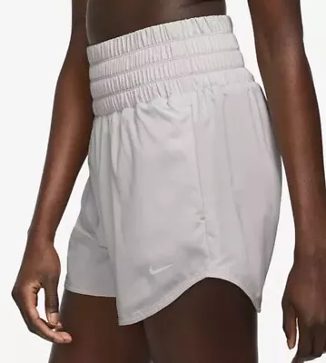 Size L - Nike One Women's Dri-FIT Ultra High Waisted Short 3” Brief Lined • $31.99