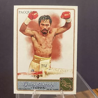 2011 Topps Allen & Ginter's Manny Pacquiao #262 Rookie RC • $30