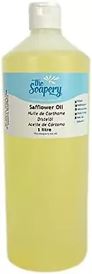 Safflower Oil 1 Litre - Refined 100% Pure Carrier Oil • £13.87