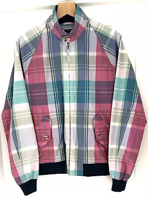 Gant Mens Check Multicolour Cotton Jacket. Size Medium • £25