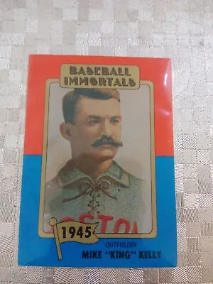 1980-87 SSPC Baseball Immortals 1st Printing King Kelly Mike HOF • $7