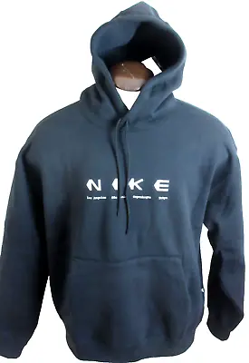 Nike SB Men's Fleece Lined International Logo Hoodie Sweatshirt Black Large NWT • $79.99