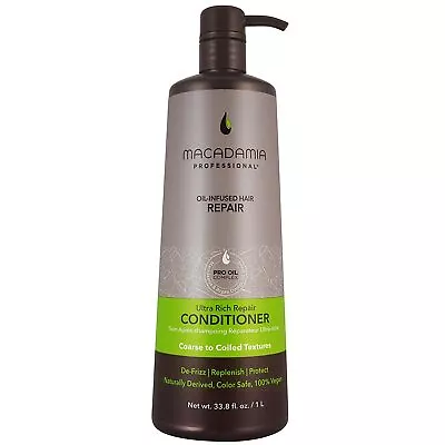 Macadamia Ultra Rich Moisture Conditioner 33.8 Oz / 1L • $40