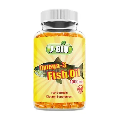 Omega-3 Fish Oil From Alaska Deep Sea 1000mg 100 Softgels • $7.99