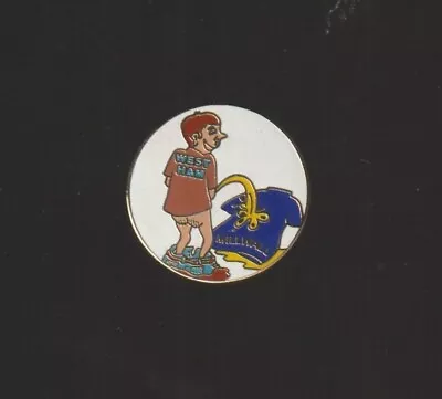 £1.99 • Buy WEST HAM UNITED F.C. 'Fan Weeing On A Millwall Shirt' Enamel Badge