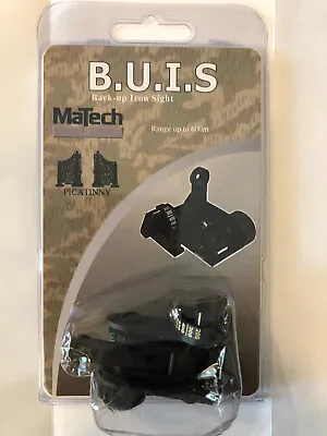 Genuine Matech Sight OGU83 Flip Up Rear NEW Picatinney Mount Sight  #5 • $145