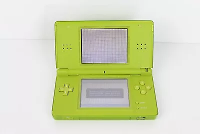 Nintendo DS Lite Green Console - Powers On But Buttons Don't Always Work • $44.95