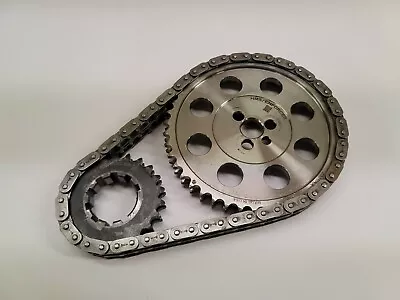 $77.50 • Buy Pbm Chevy Sbc Billet Timing Chain Set For Retro Roller Or Flat Tappet Cams 8981t