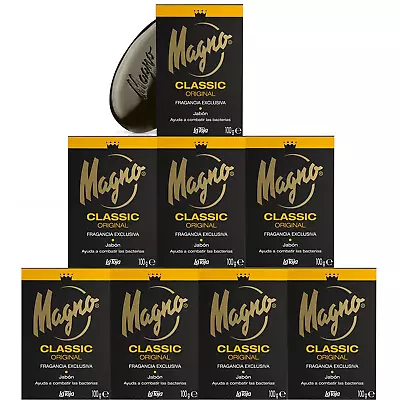 Magno Soap 4.4 Oz La Toja. Magno Classic Black 8 Pack • $28.81