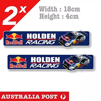 Red Bull HOLDEN Super Car Racing Team Vinyl  Sticker  • $7.20