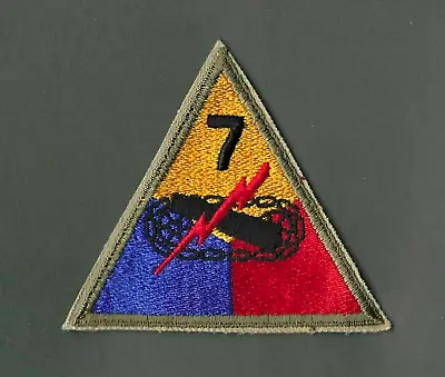 US Army 7th Armored Division Patch • £9.50