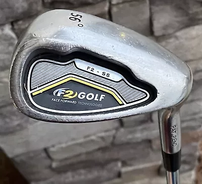 F2 Golf Face Forward 56* Sand Wedge - RH - Factory Steel 35” • $40