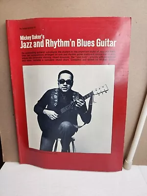 Mickey Baker's Jazz & Guitar Rhythm 'N Blues Guitar - 1969 - NOS • $19.99