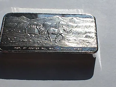 1969 Foster Co. Day Mines INC ~ Ultra RARE  3 Troy Oz. .999 Fine Silver Bar  • $200