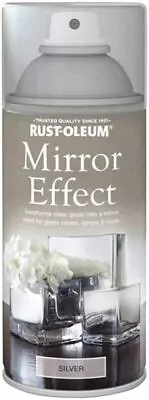 Rust-Oleum 150ml Mirror Effect Spray Paint - Silver 150 Ml (Pack Of 1)  • £11.39