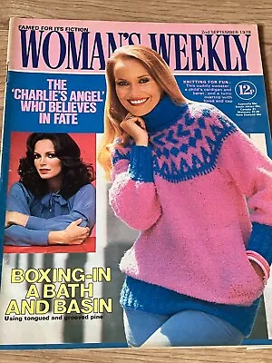 Woman’s Weekly 1978 - Charlie’s Angels Jaclyn Smith Interview. Farrah Fawcett • £25