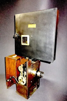Edison 35mm Projecting Kinetoscope Hand Crank Ca. 1897-1903  Make Best Offer! • $33990