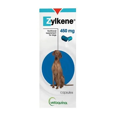 Zylkene Nutritional Supplement For Dogs 15 To 60 Kg 30 Capsules 450 Mg • $80