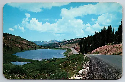 $2.99 • Buy Vintage Postcard CO Vail Pass Highway US 6 Blue River Eagle River Valley -3549
