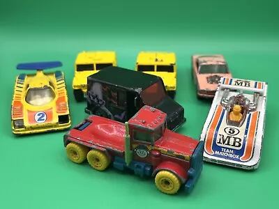 W240-MATCHBOX  MY FIRST MATCHBOX  SERIES PETERBILT CEMENT MIXER Bundle • £11.99