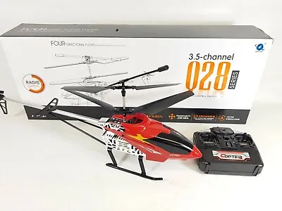 £39.99 • Buy Helicopter Remote Control Kids Toy RC Gyro-stabilised 2.4ghz LARGE MODEL Plane
