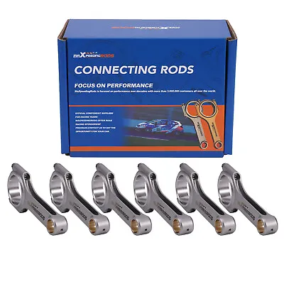 New Racing Connecting Rod+ARP 2000 Bolt For BMW M30B35 Big 6 Engine M30 L6 135mm • $577.76