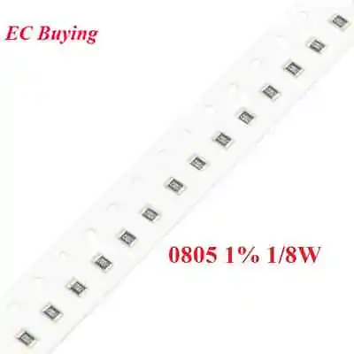 100pcs 0805 SMD Resistor 1% 1/8W Various Values Precision Kit • $4.34