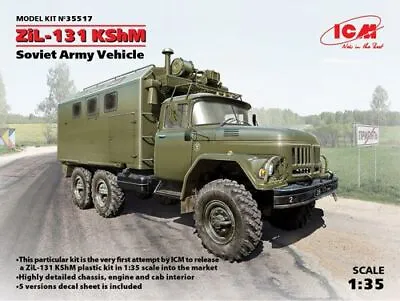 ICM 35517 1:35 Soviet ZiL-131 KShM Army Vehicle • £24.17