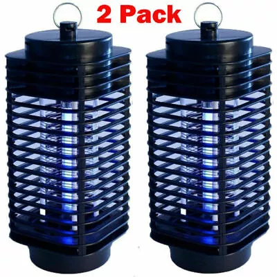 Electric Fly Bug Mosquito Insect Zapper Killer LED Light Trap Pest Control Lamp • $21.90