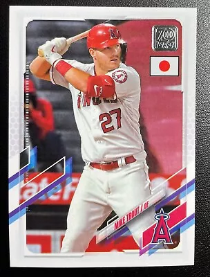 2021 Topps Japan Edition Mike Trout #220 Los Angeles Angels • $1.99