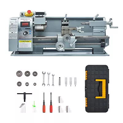 750W 8 X16  Automatic Mini Metal Lathe Variable-Speed Metalworking Milling Tool • $799.99