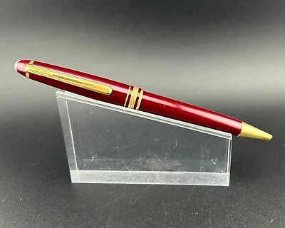 Montblanc Meisterstuck Red Burgundy Ballpoint Pen W Germany • $145