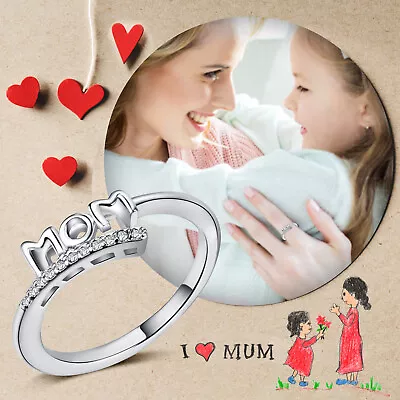 Forever Love Ring For Women Girls Women's Ring Mother's Day Ring Ring For Man • $11.16