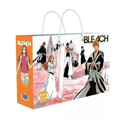 Bleach 30CM Gift Bag Collection Badges Photos Japanese Anime Ichigo Kursaki • £12.50