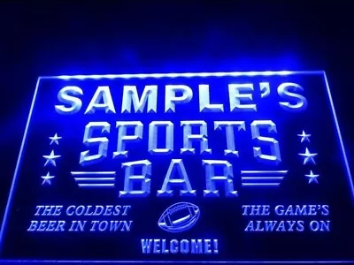 Personalized Custom LED Neon Light Sign Sports Bar Beer Pub Club Wall Art Décor • $24.95