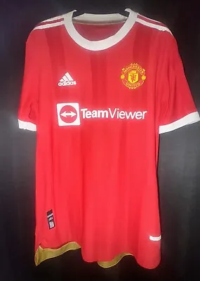 Adidas Manchester United Size 5 2021/22 Player Issue Spec Shirt • £499