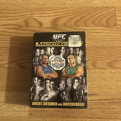UFC ULTIMATE FIGHTER Randy Couture Chuck Liddell Train 16 Men 5-Disc Set  Sealed • $14.99