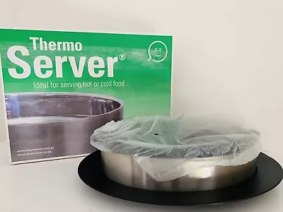 $189 • Buy Thermoserver 2.5L Oval Thermomix Thermoserver  Stainless Steel