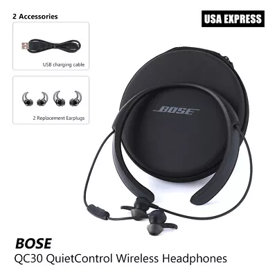 BOSE QC30 QuietControl 30 Wireless Headphones Bluetooth Noise Cancelling • $92