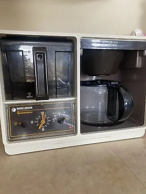 Vintage Black & Decker Spacemaker Automatic Drip Coffeemaker 1980’s Tested Works • $45